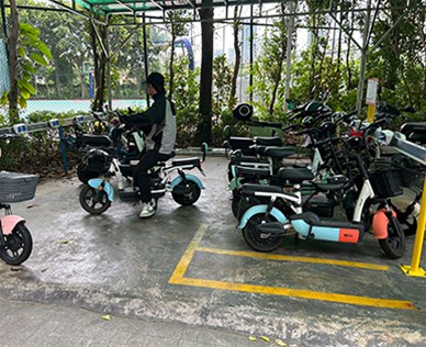 电单车智能充电桩——科技改变出行，充电无忧无虑